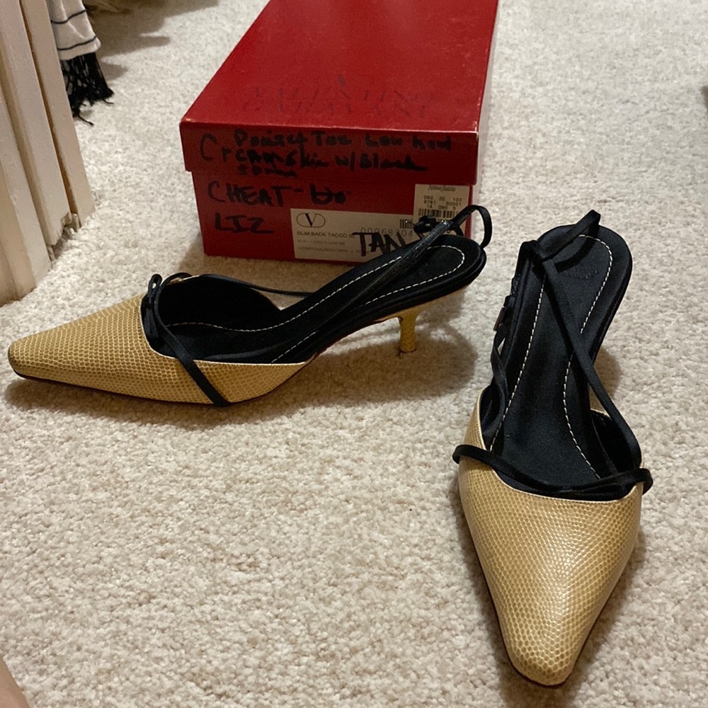 Valentino low heels